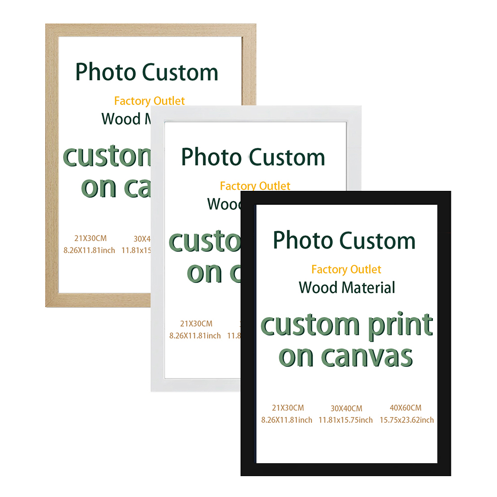 Baby Nursery Picture Frames - Customized canvas painting plus photo frame,high-definition