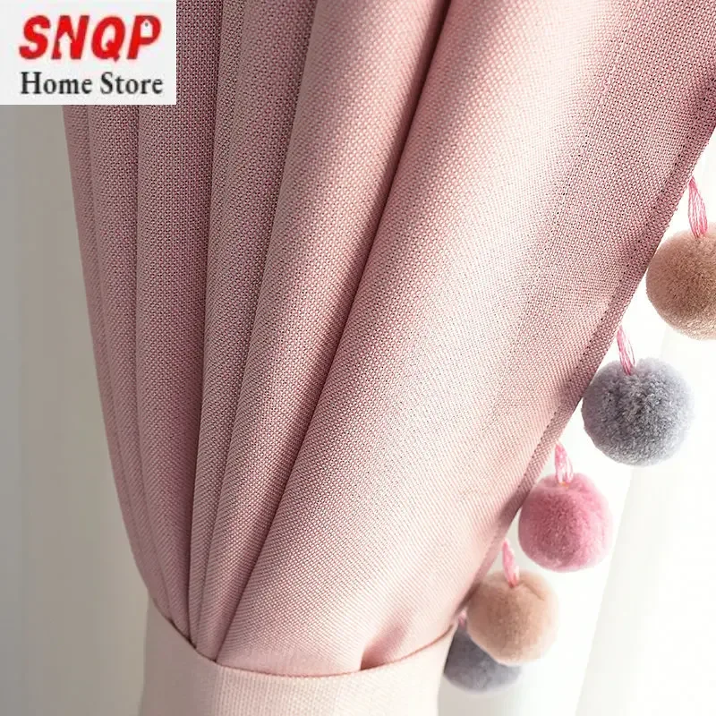 Blackout Curtain Nursery - Pink Blackout Curtains for Living Room