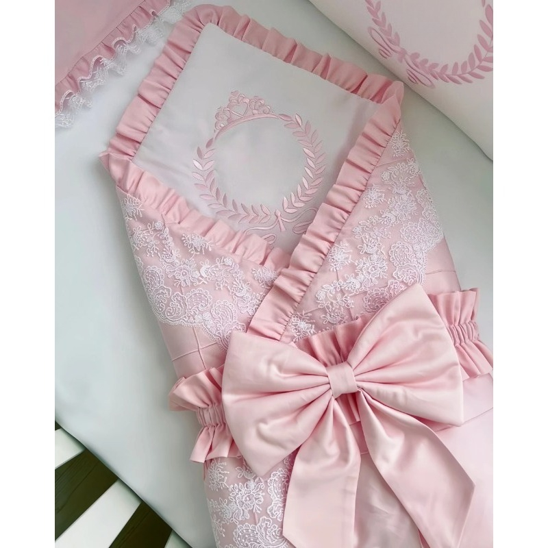 Baby Nursery Accessories - Luxury Satin Sash & Bowknot Set