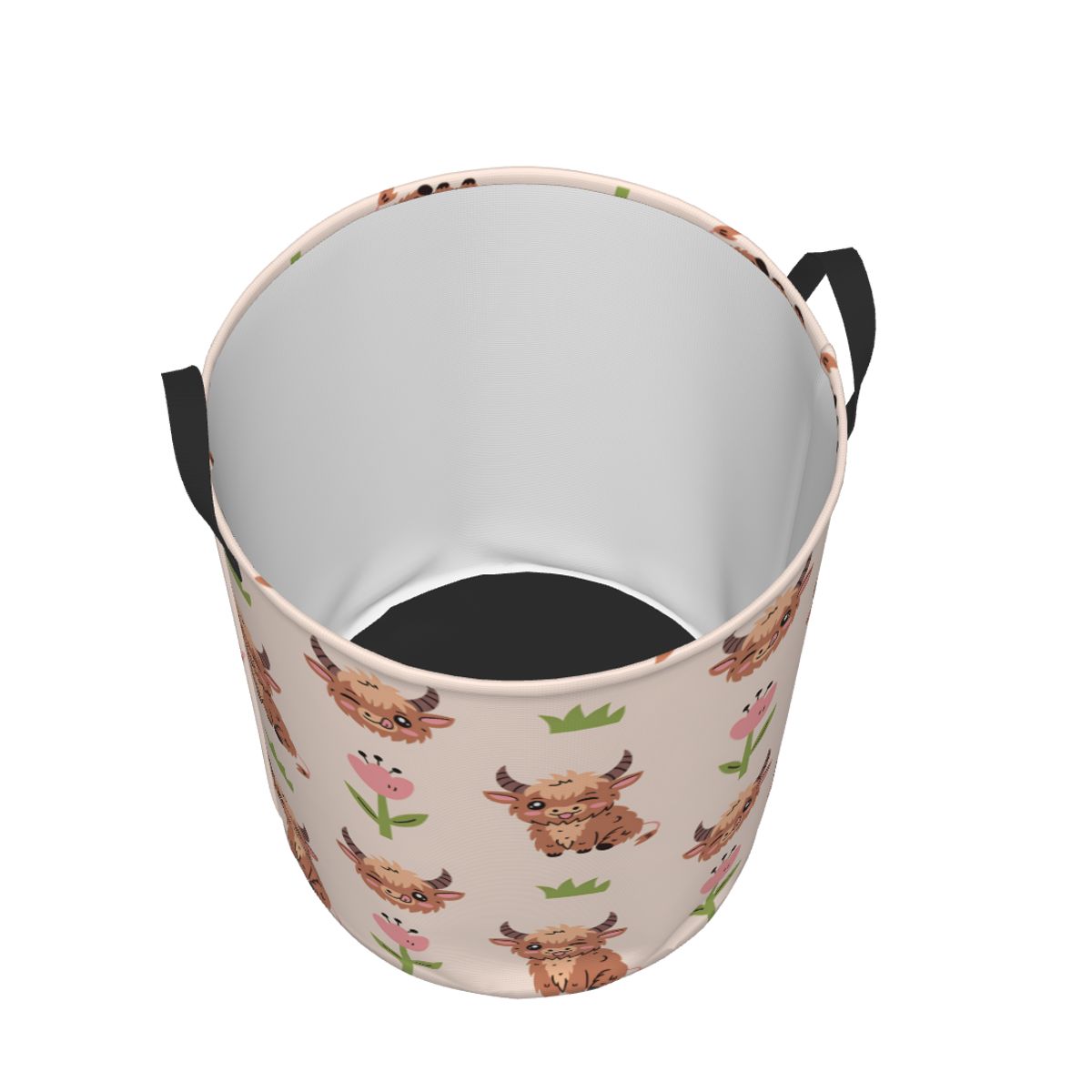 Cute Baby Highland Cows Laundr - огляд і ціна Baby Nursery Laundry Basket