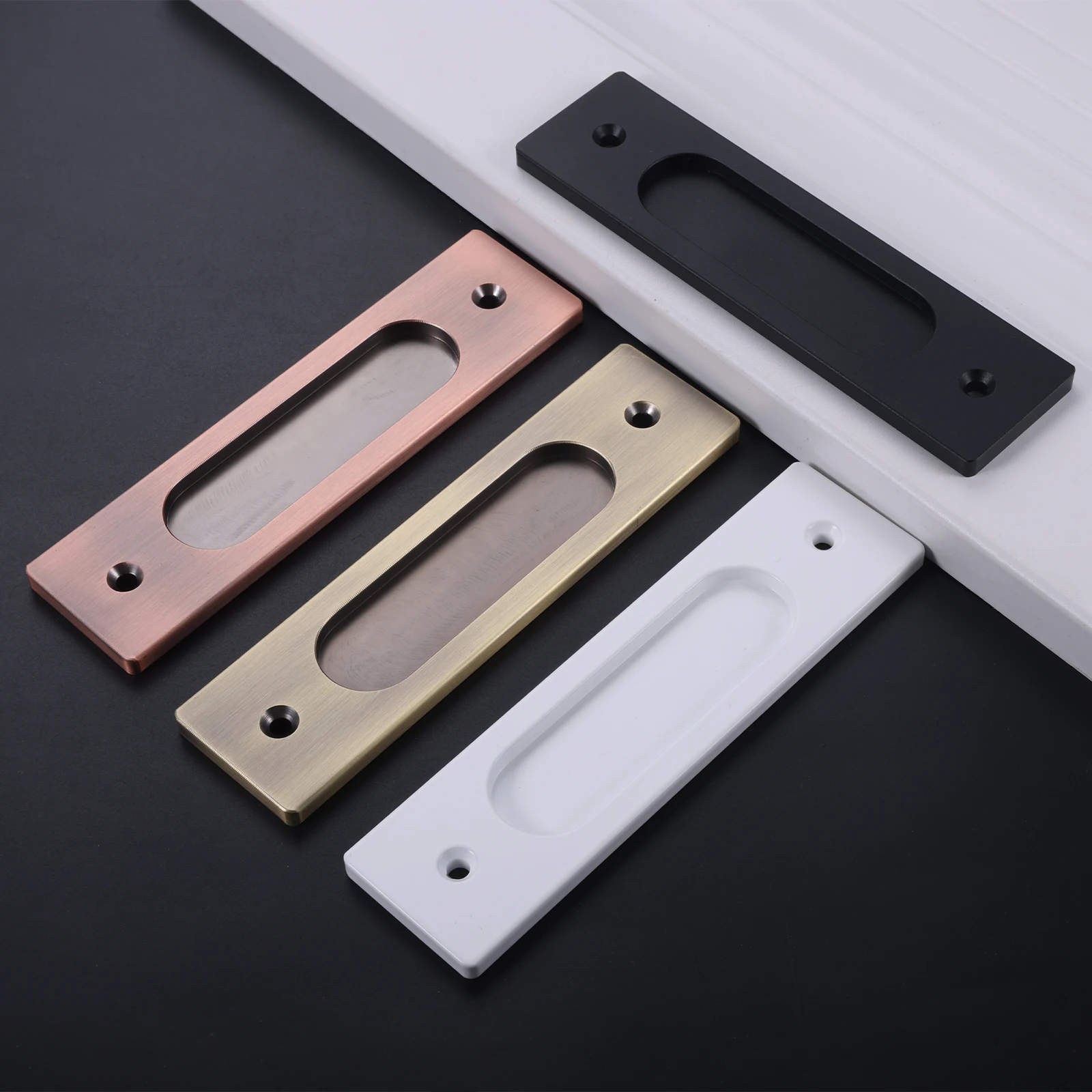 1pc Sliding Door Handle w/scre - огляд і ціна Drawer Dresser White