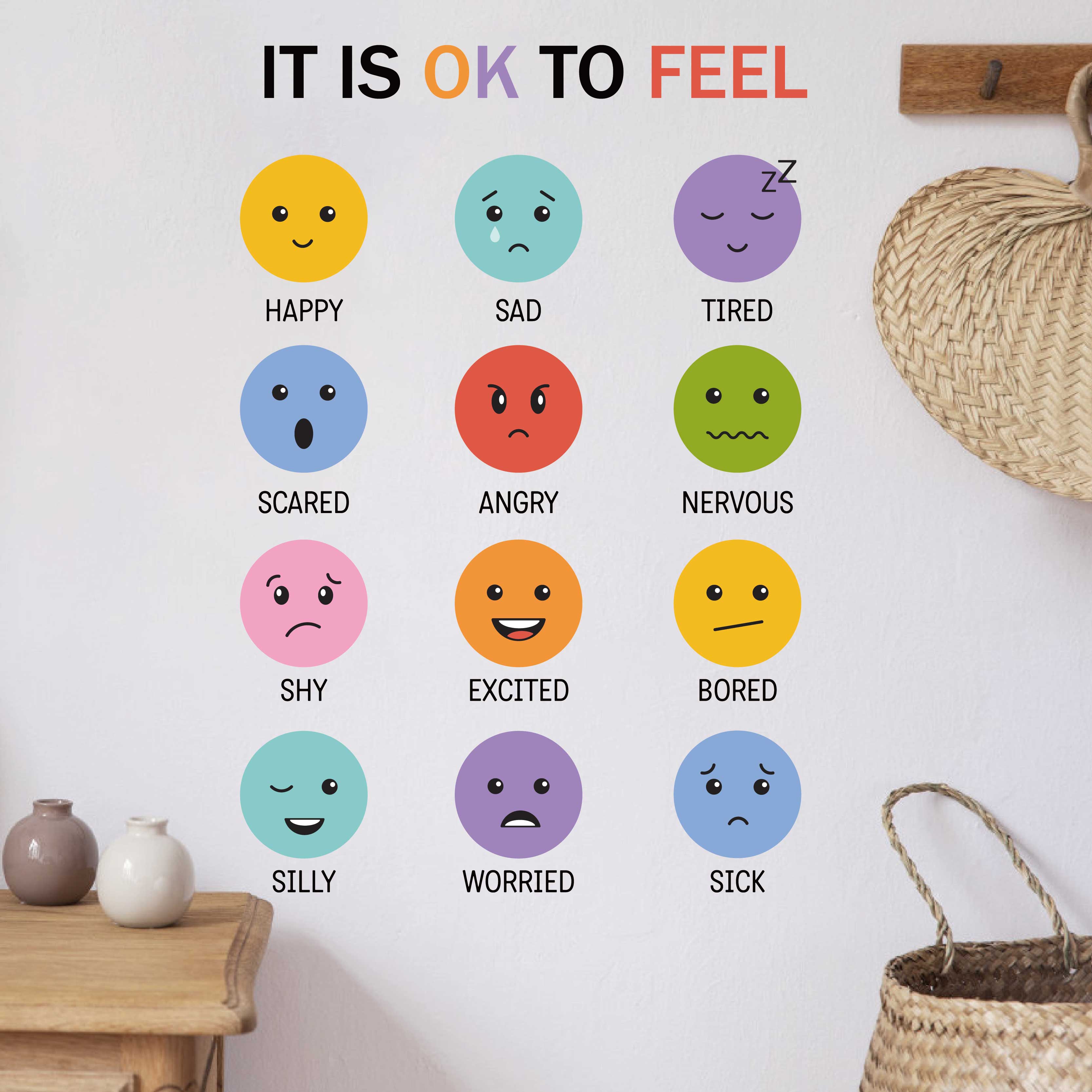 3D Colorful 12 Types of Emotic - огляд і ціна Baby Nursery Furniture