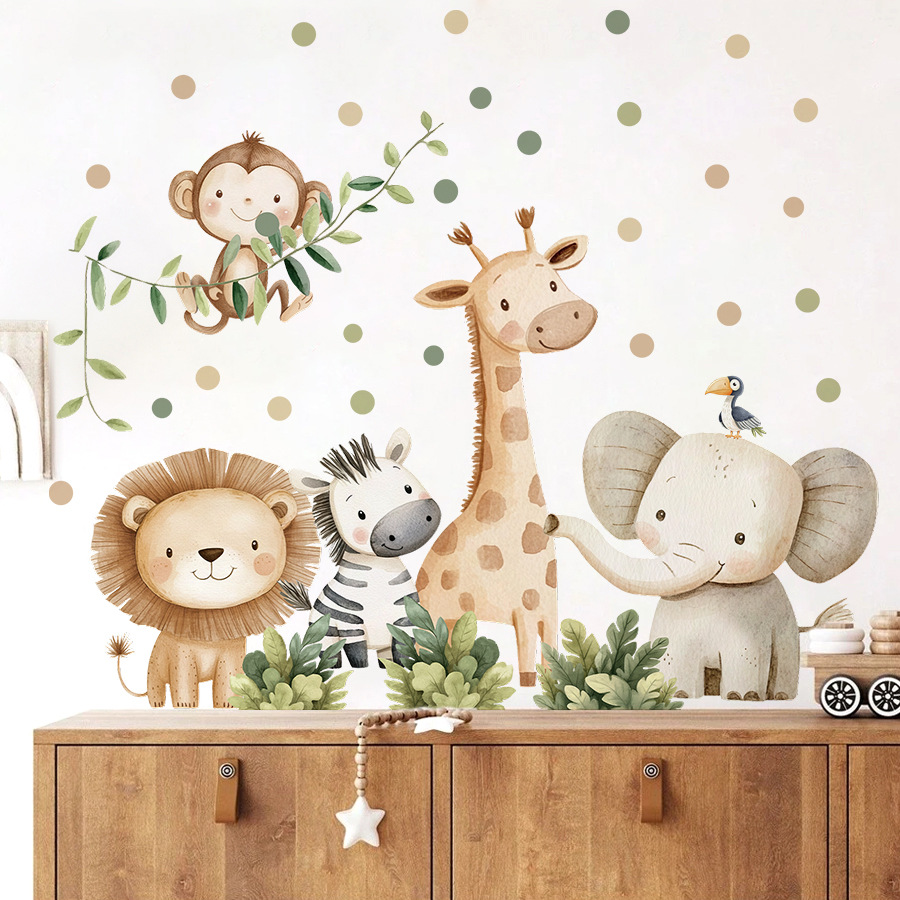 Boho Forest Animals Wall Stick - огляд і ціна Baby Nursery Furniture