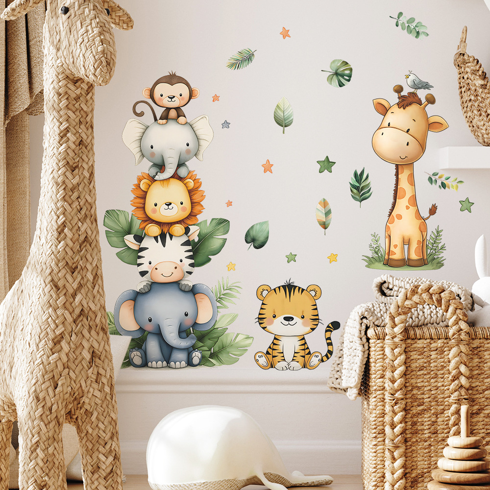 Boho Forest Animals Wall Stick - огляд і ціна Baby Nursery Furniture