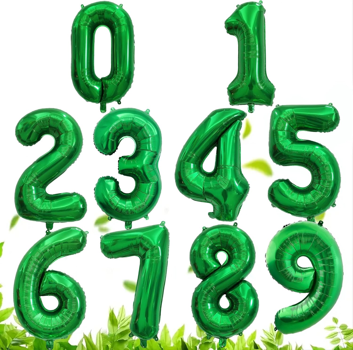 32 Inch Green Number Foil Ball - огляд і ціна Baby Nursery Jungle Theme