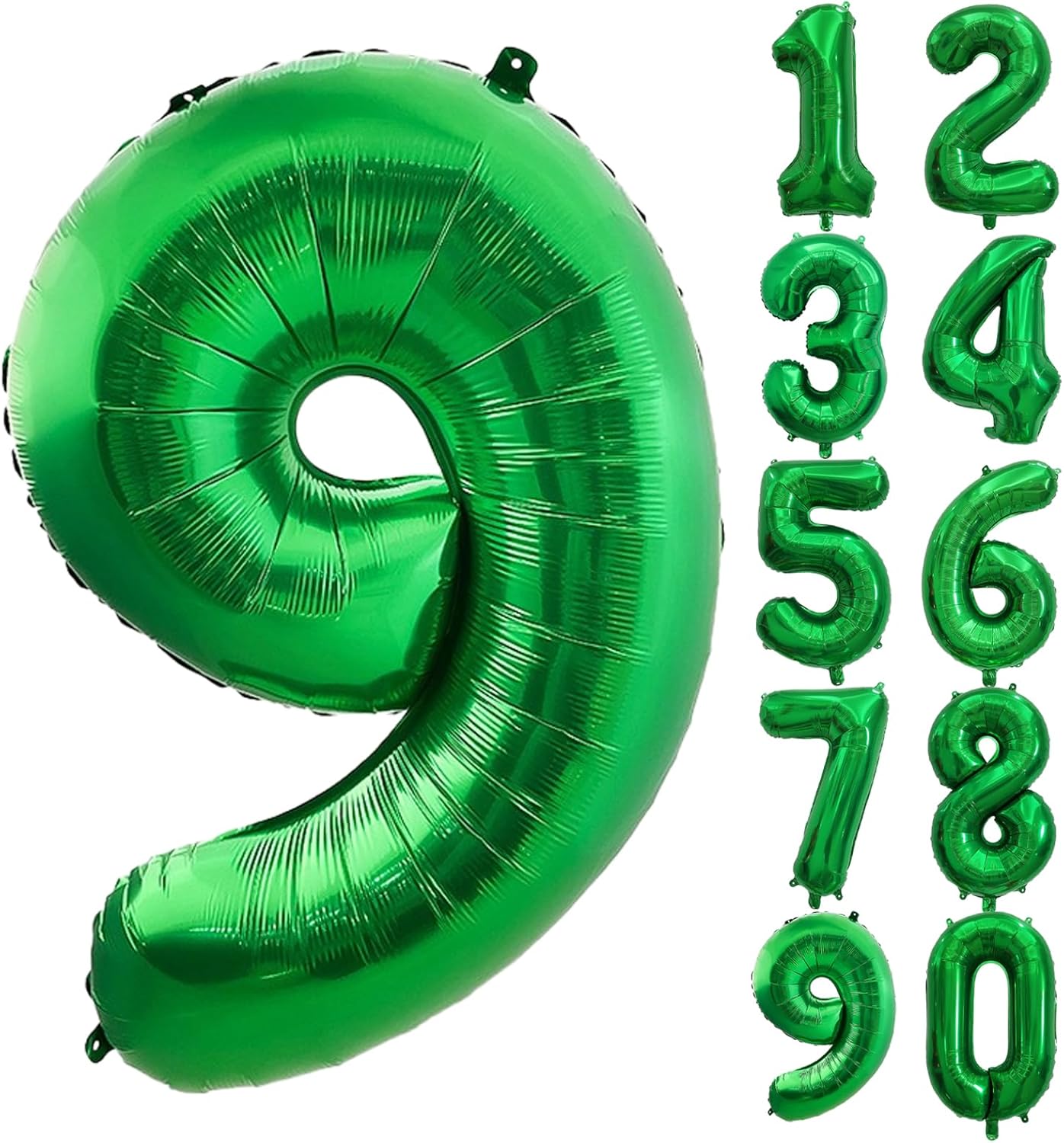 32 Inch Green Number Foil Ball - огляд і ціна Baby Nursery Jungle Theme