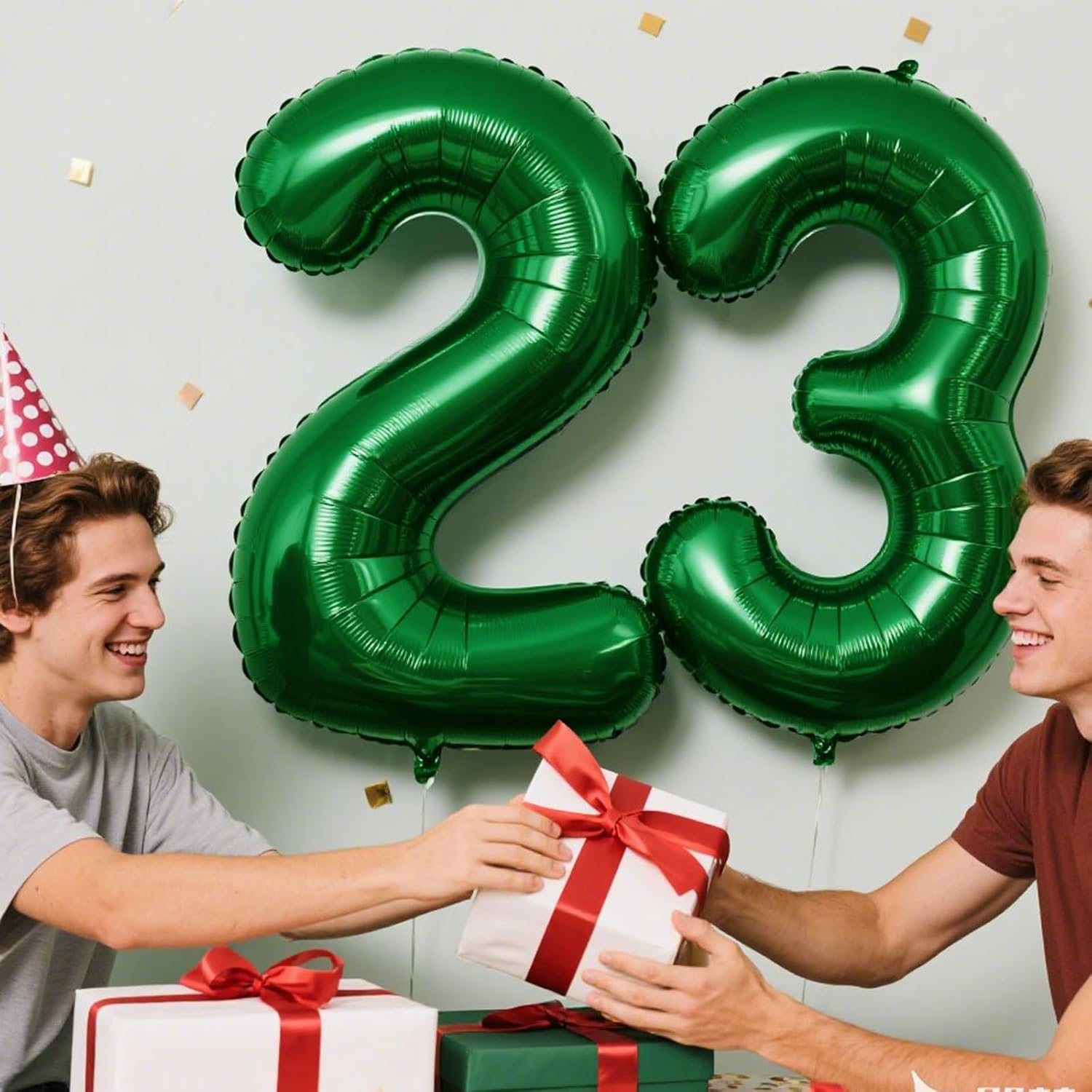 32 Inch Green Number Foil Ball - огляд і ціна Baby Nursery Jungle Theme