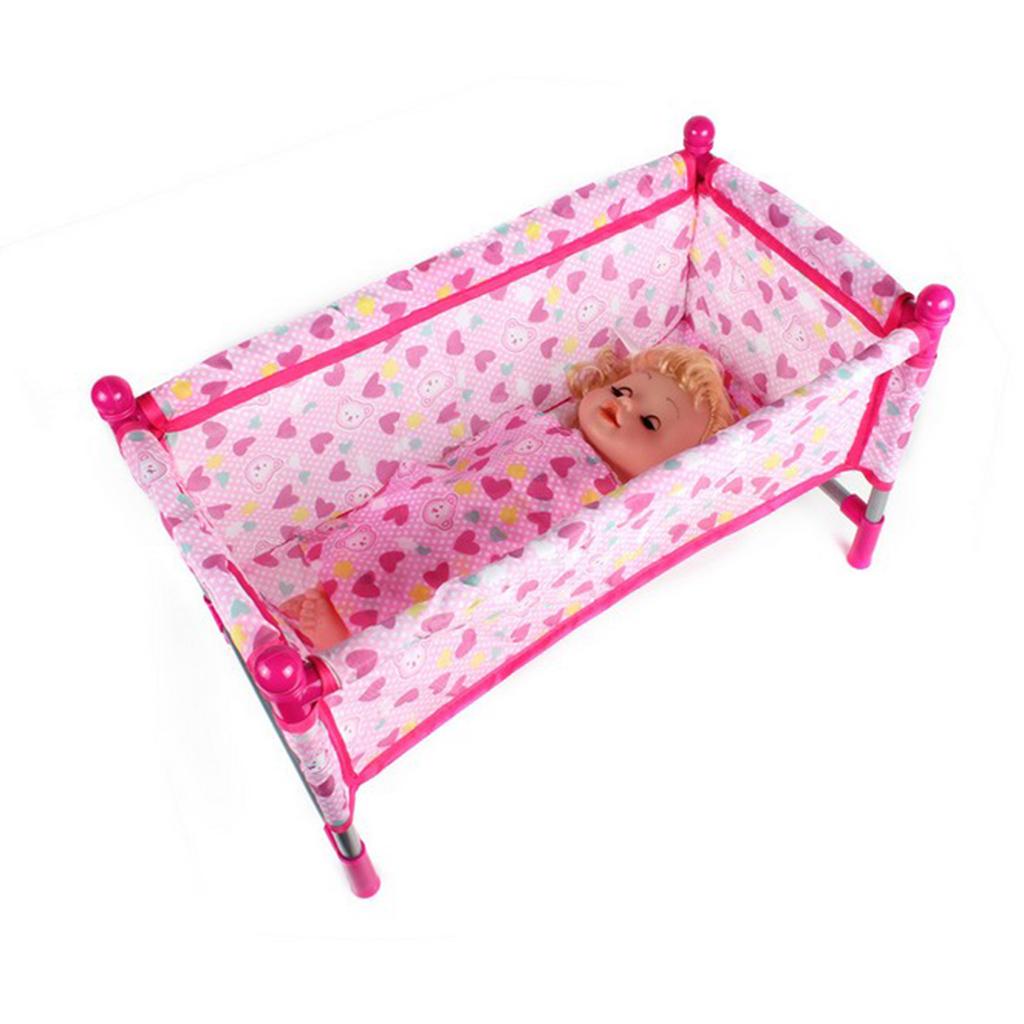 Simulation Baby Doll Bed Crib  - огляд і ціна Baby Nursery Furniture Sets