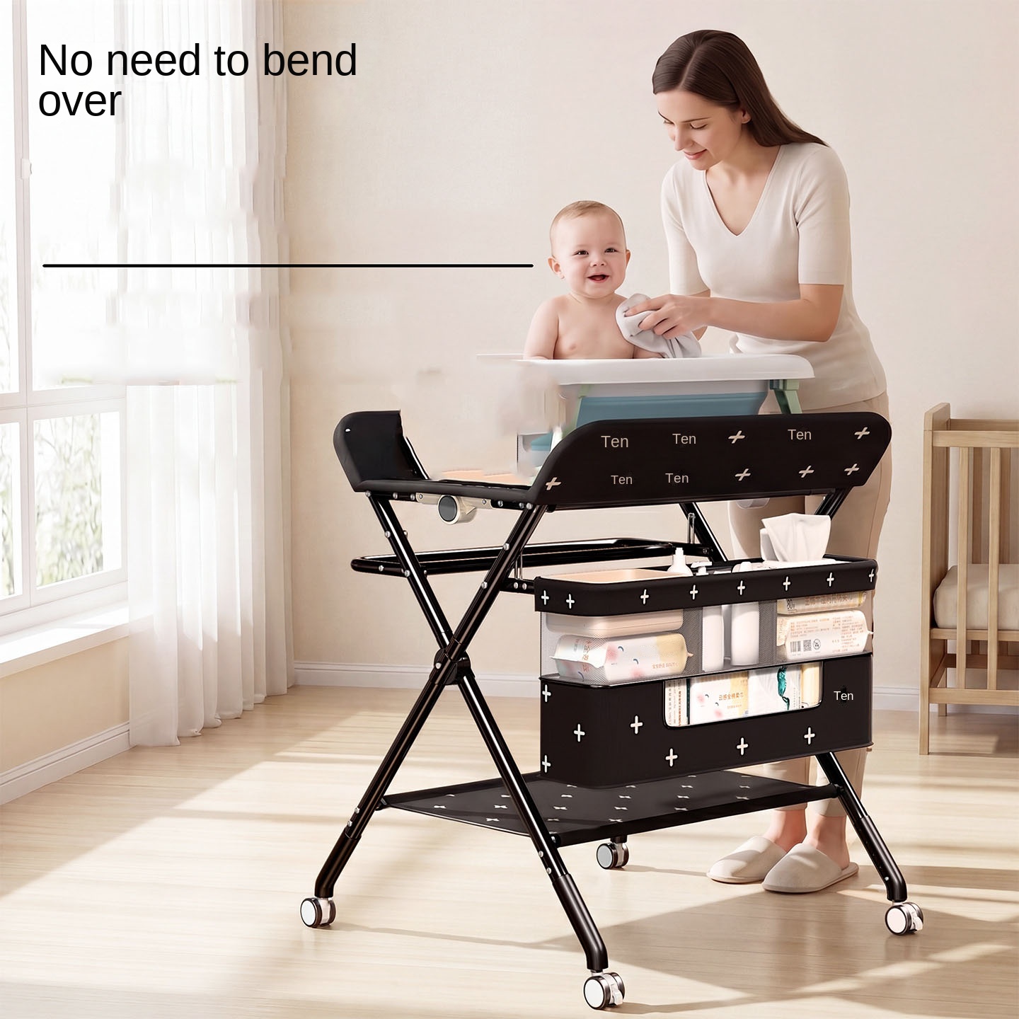 Baby Changing Table Portable M - огляд і ціна Baby Nursery Furniture