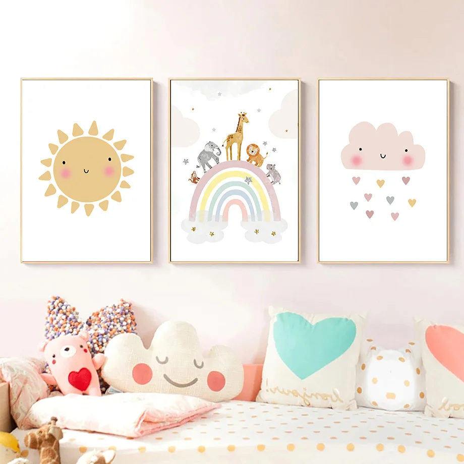 Giraffe Elephant Hot Balloon S - огляд і ціна Baby Nursery Images