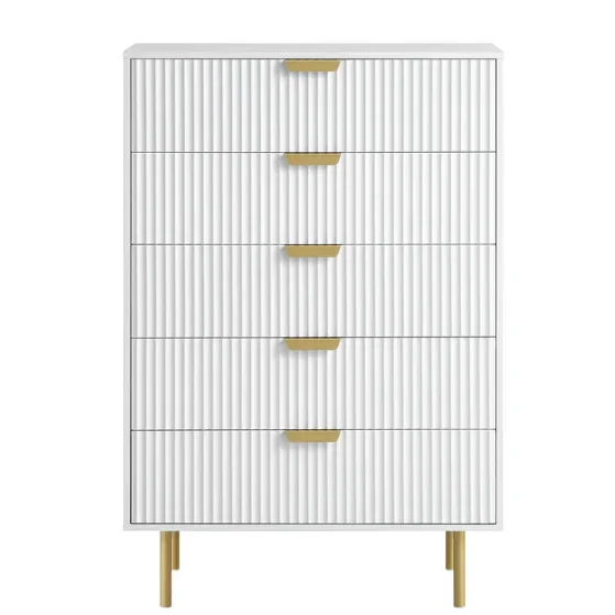 A Modern Style Large Storage S - огляд і ціна Drawer Dresser White