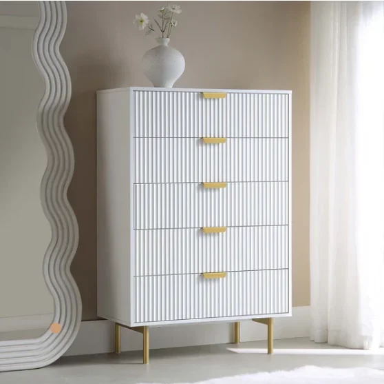 A Modern Style Large Storage S - огляд і ціна Drawer Dresser White