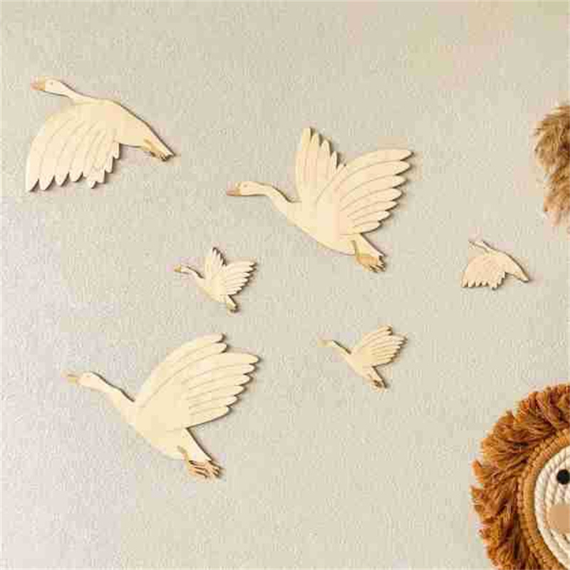 Wooden Cygnet Wall Sticker Set - огляд і ціна Baby Nursery Furniture Sets