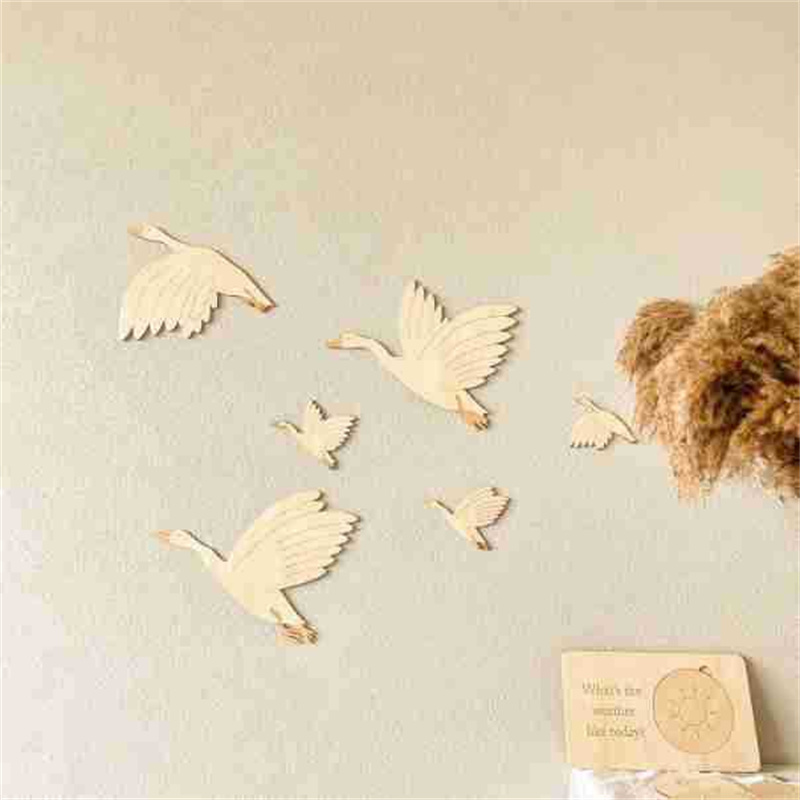 Wooden Cygnet Wall Sticker Set - огляд і ціна Baby Nursery Furniture Sets