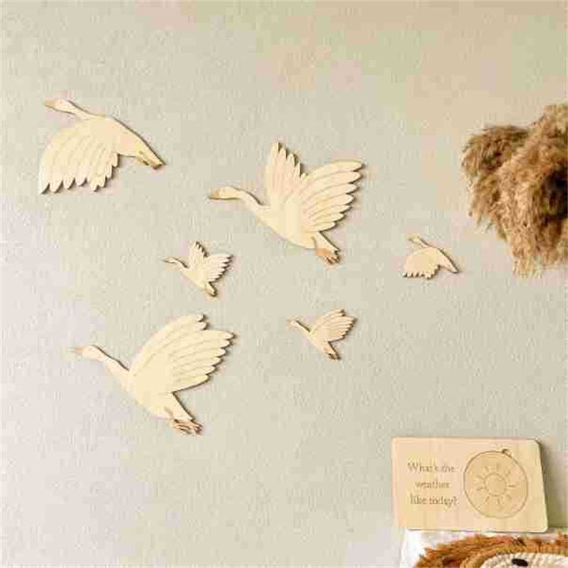 Wooden Cygnet Wall Sticker Set - огляд і ціна Baby Nursery Furniture Sets