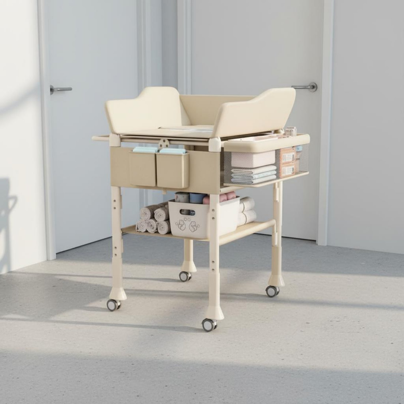 Baby Bath Changing Table Combo - огляд і ціна Baby Nursery Furniture