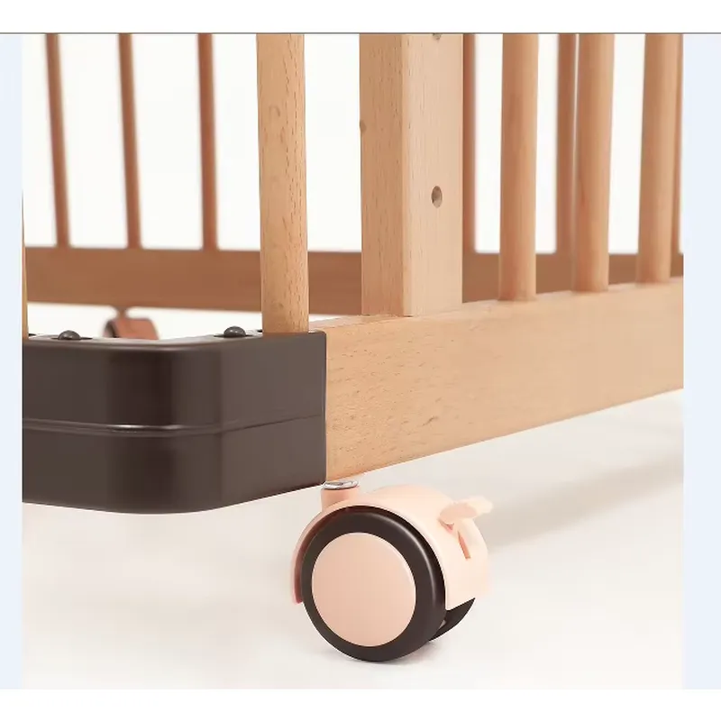 Solid Beech Wood Baby Crib Mul - огляд і ціна Baby Nursery Furniture Sets