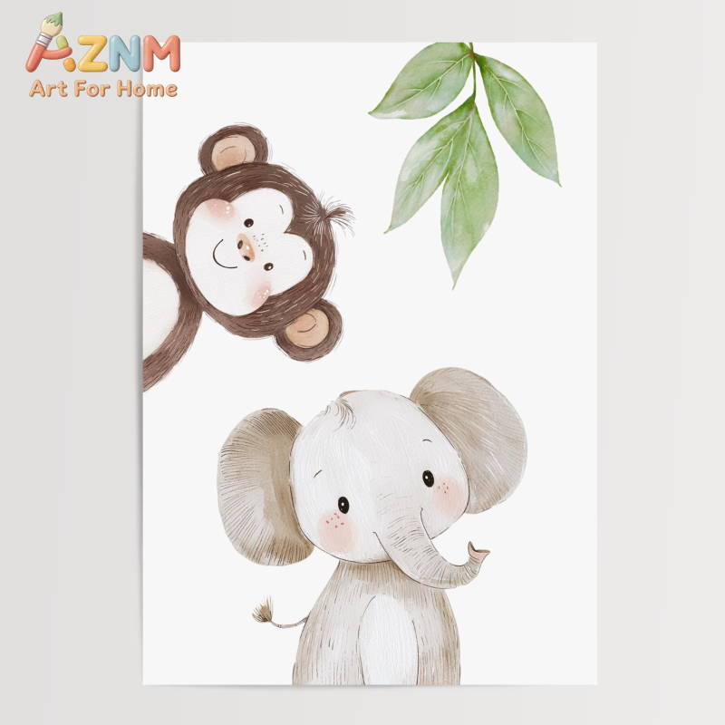 1Pc/3Pcs Safari Animal Nursery - огляд і ціна Baby Nursery Jungle Theme