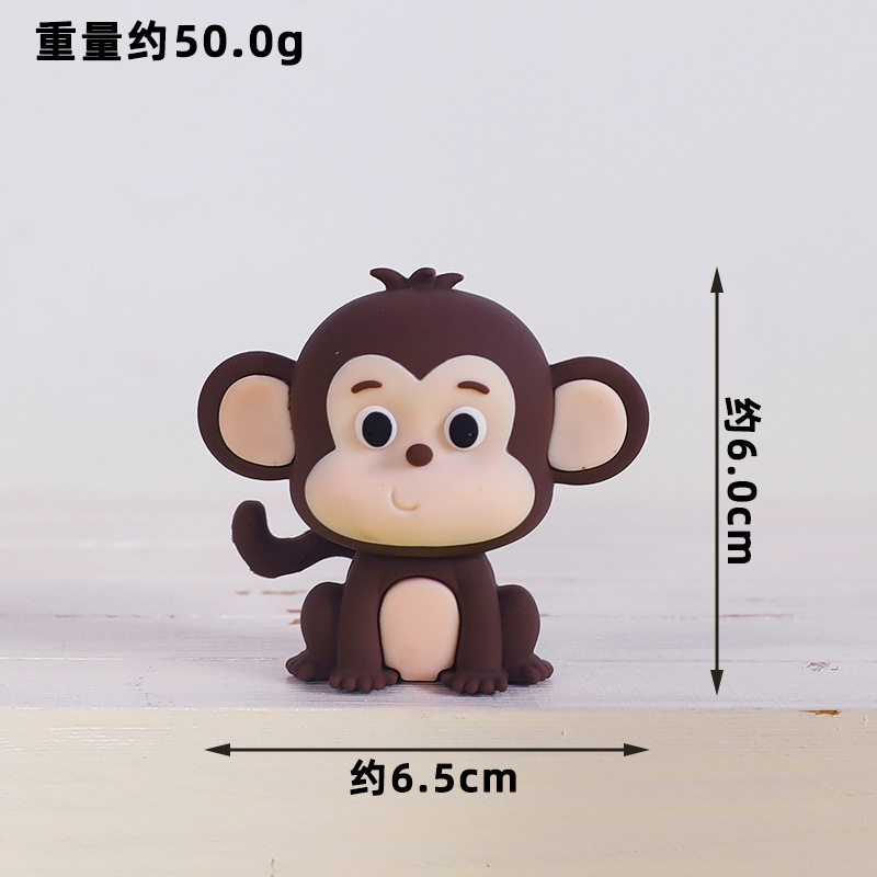 1pcs Jungle Party Cake Topper  - огляд і ціна Baby Nursery Jungle Theme