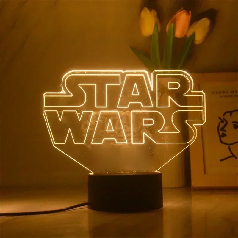 Cartoon 3D Anime Lamp Yoda Bab - огляд і ціна Baby Yoda Nursery