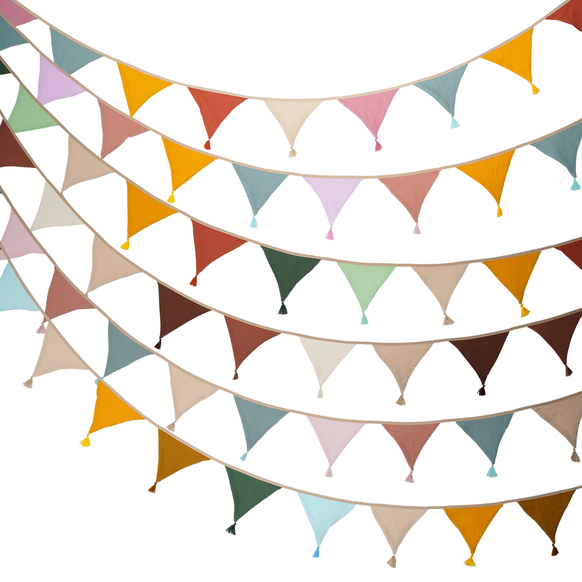 2.6M/8.5FT Nursery Fabric Bunt - огляд і ціна Baby Nursery Garland