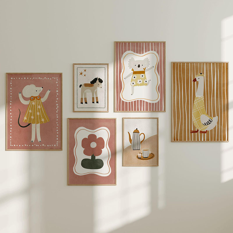 Mouse Goose Horse Koala Coffee - огляд і ціна Baby Nursery Images
