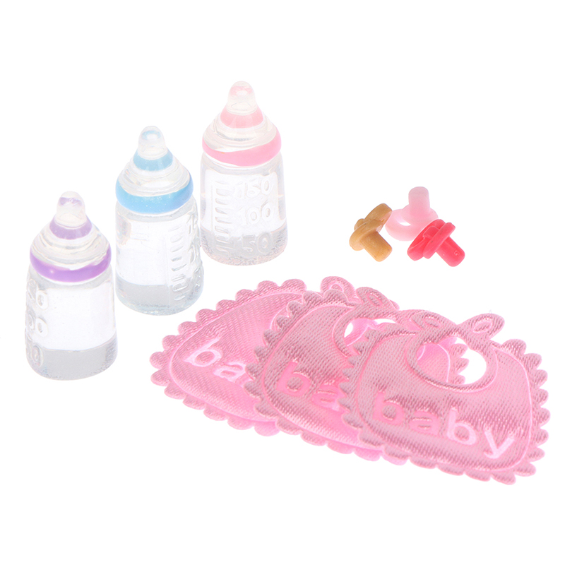 3PCS 1:12 Dolls House Miniatur - огляд і ціна Baby Nursery Accessories