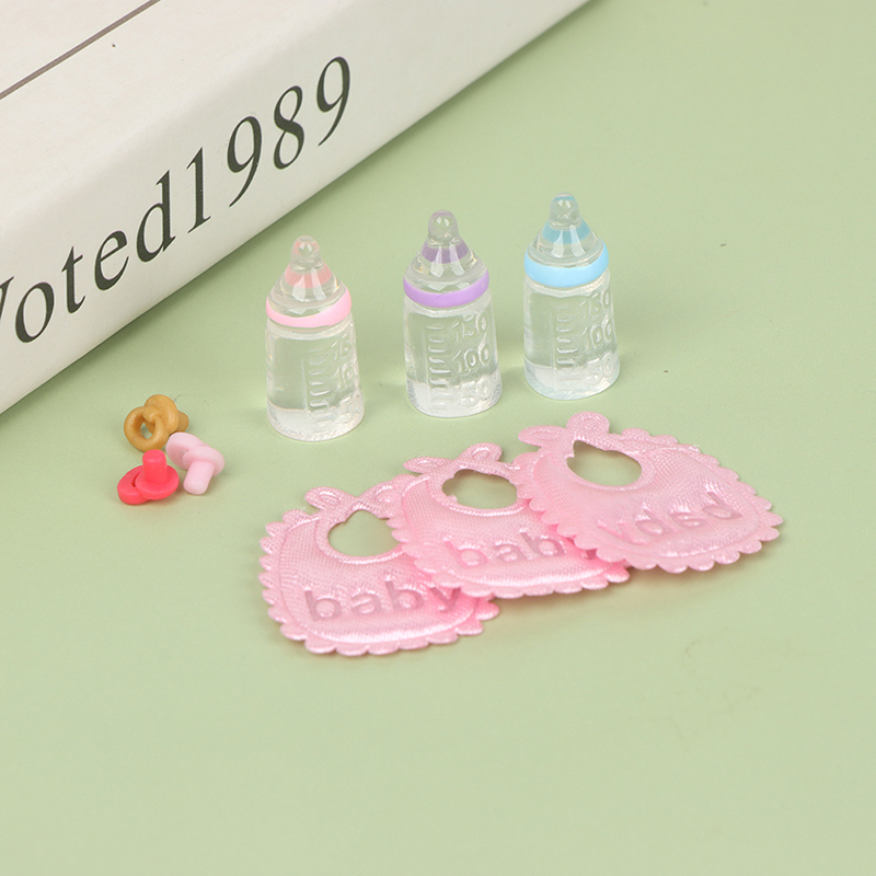 3PCS 1:12 Dolls House Miniatur - огляд і ціна Baby Nursery Accessories