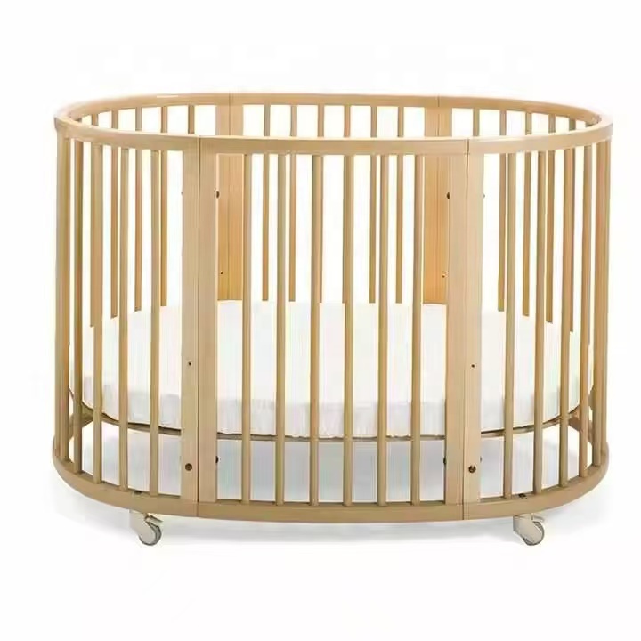 Convertible 3 In 1 Oval Shaped - огляд і ціна Baby Nursery Furniture Sets