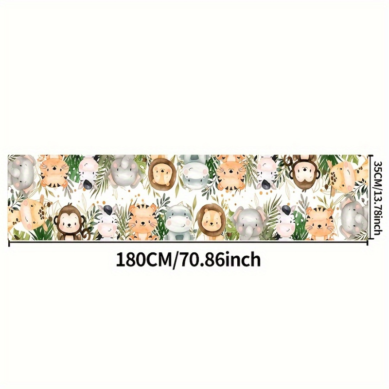 1/3pcs Jungle Animal Theme Saf - огляд і ціна Baby Nursery Jungle Theme