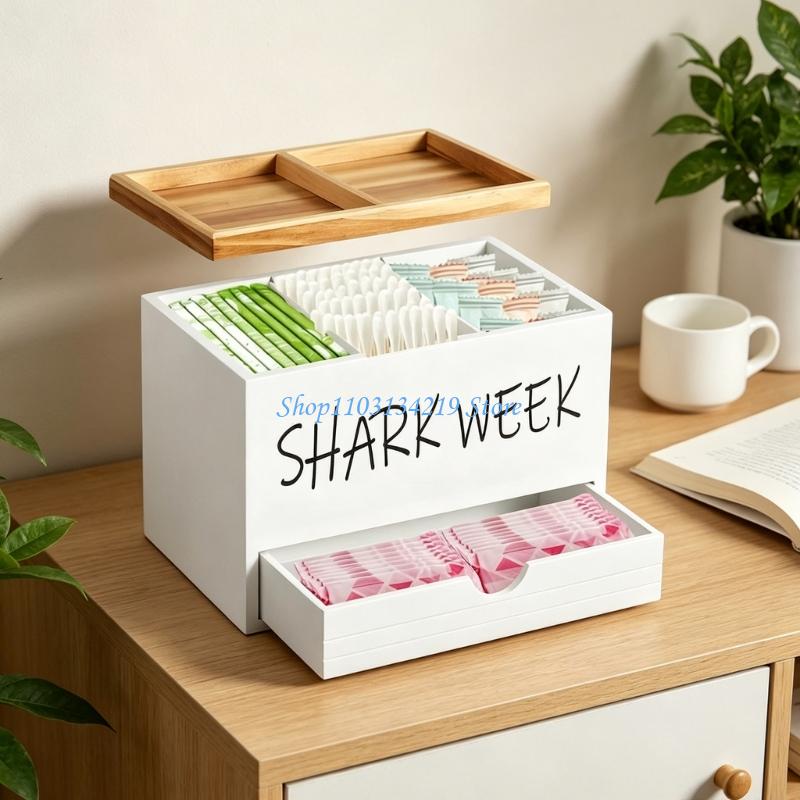 N5KC Dresser Top Storage Box W - огляд і ціна Drawer Dresser White