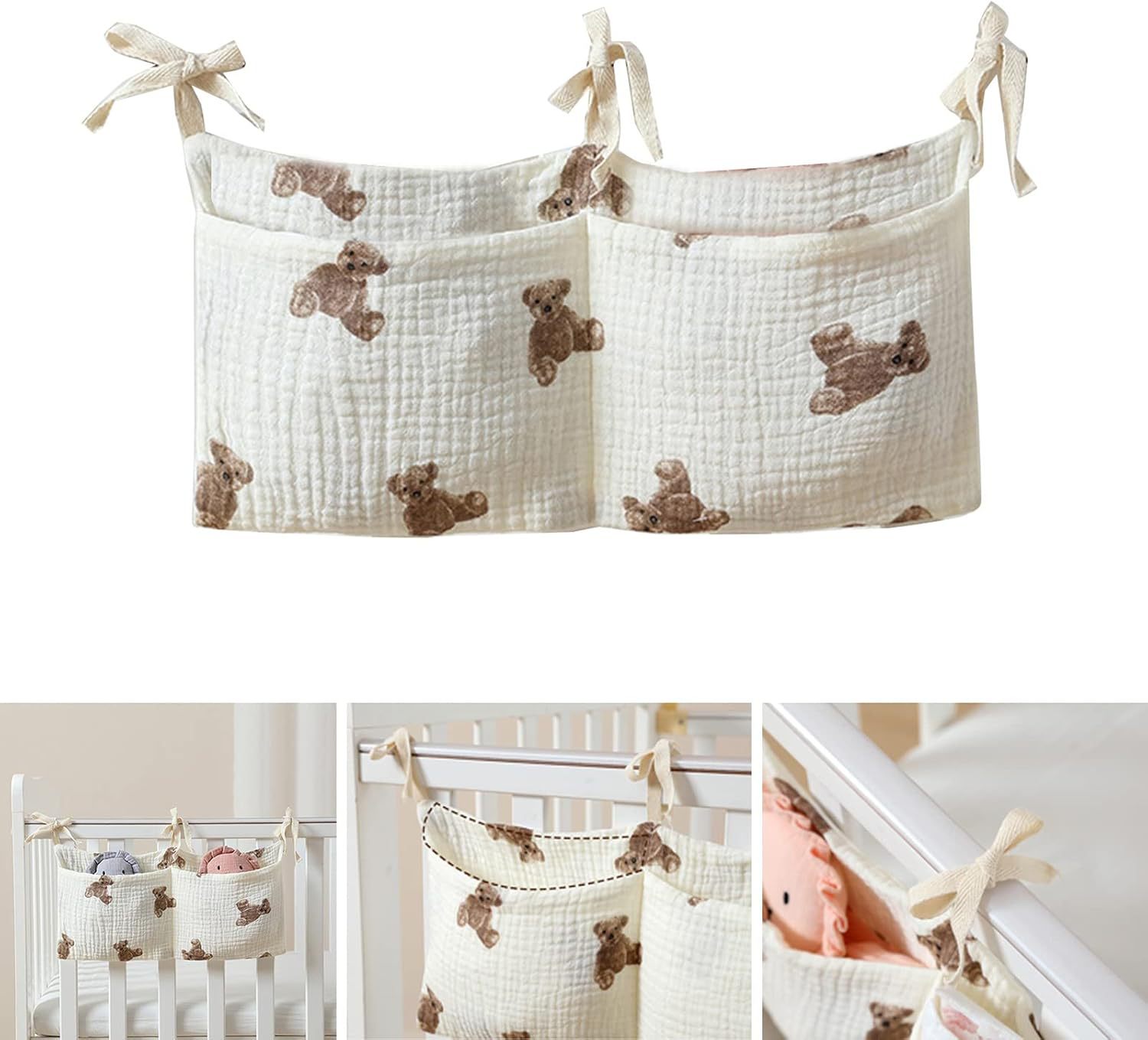 Baby Crib Organizer Cot Caddy  - огляд і ціна Baby Nursery Furniture