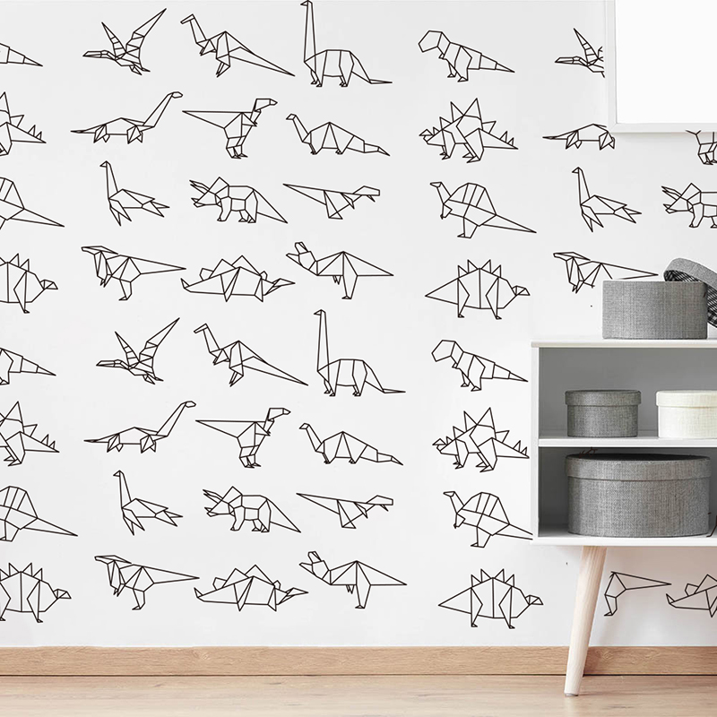 Cute Origami Dinosaurs Animal  - огляд і ціна Baby Nursery Zoo Animals
