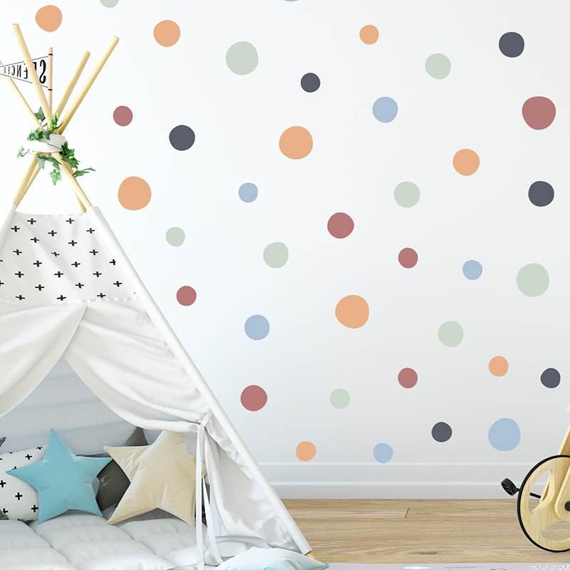 60pcs/set Polka Dots Irregular - огляд і ціна Baby Nursery Furniture Sets