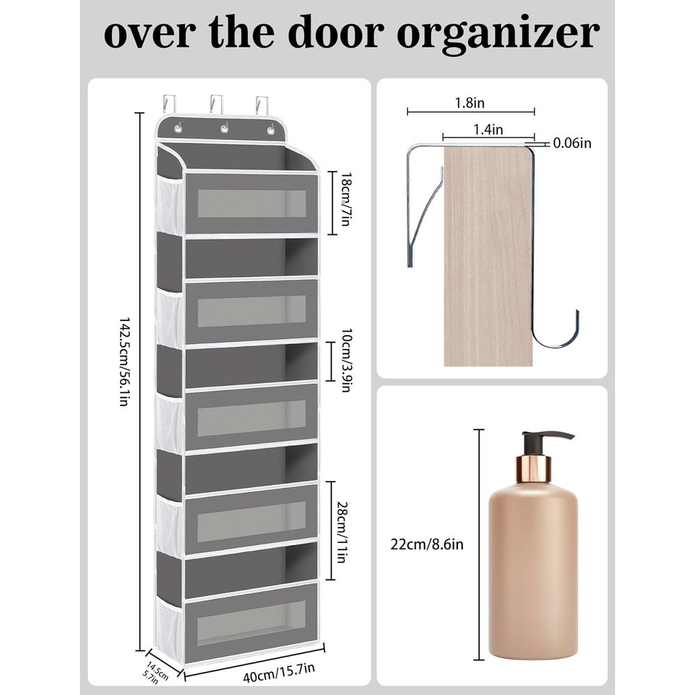 5 Shelves Closet Door Hanging  - огляд і ціна Baby Nursery Shelves