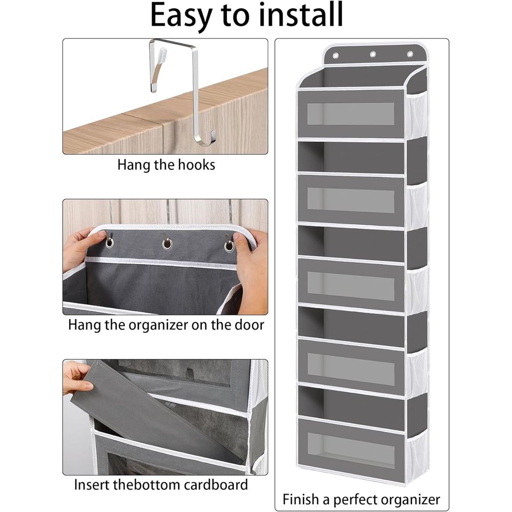 5 Shelves Closet Door Hanging  - огляд і ціна Baby Nursery Shelves