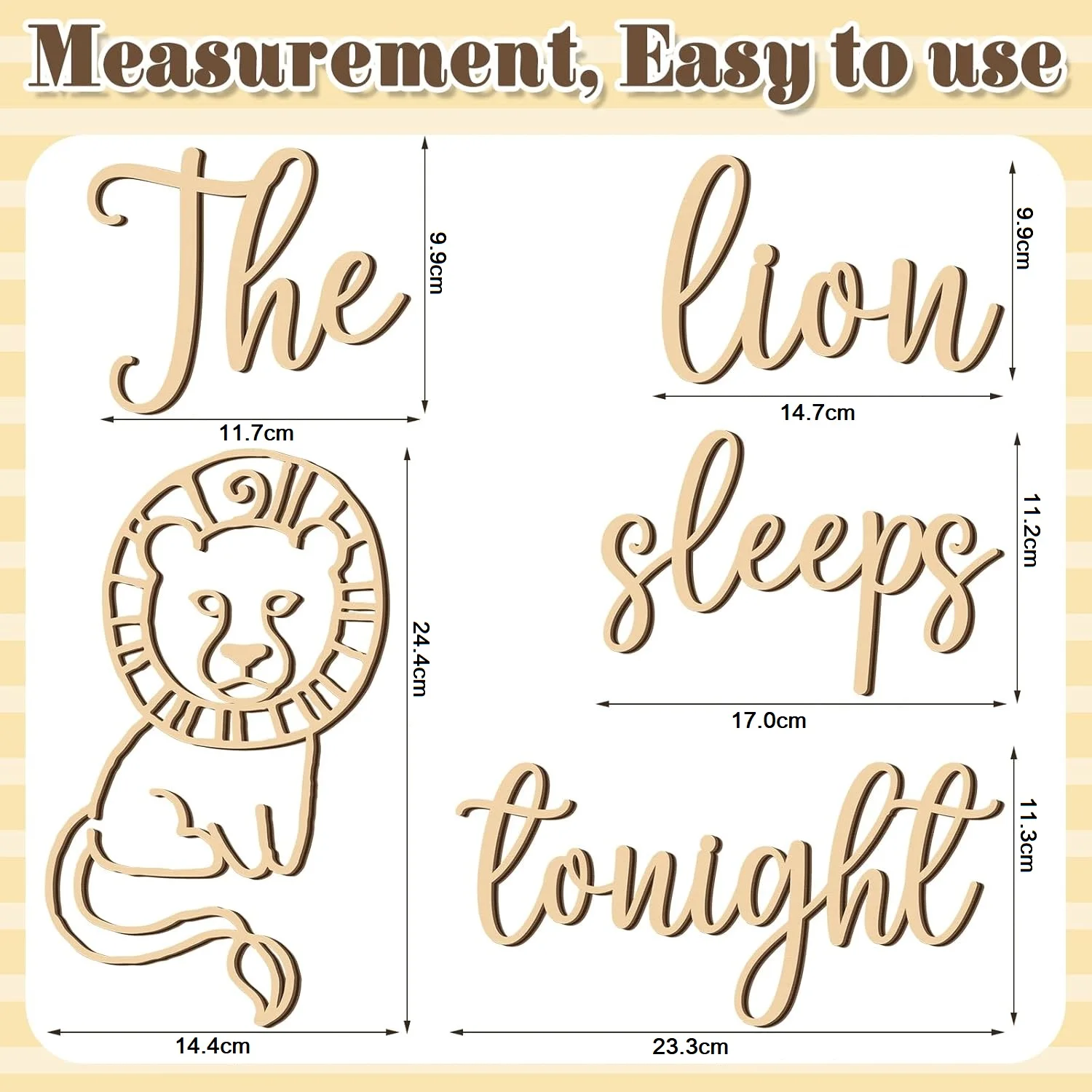 The Lion Sleeps Tonight Wooden - огляд і ціна Baby Nursery Jungle Theme