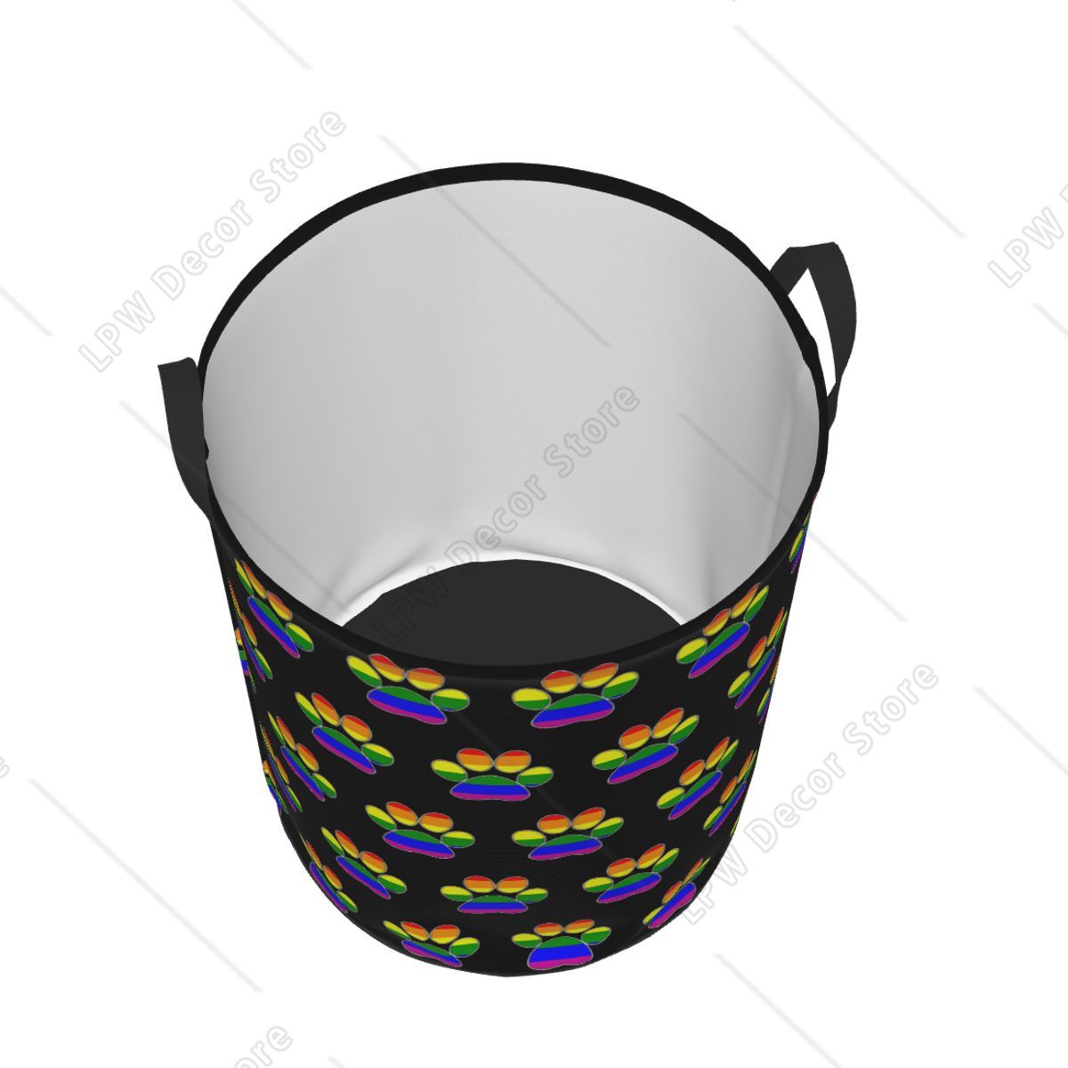 Custom LGBT Pride Gay Paw Laun - огляд і ціна Baby Nursery Laundry Basket