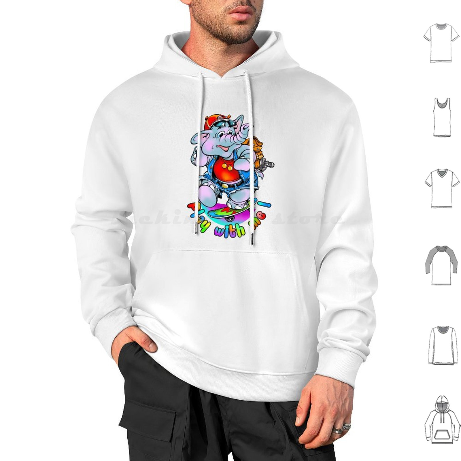 Play With Me ! Hoodies Long Sl - огляд і ціна Baby Nursery Zoo Animals