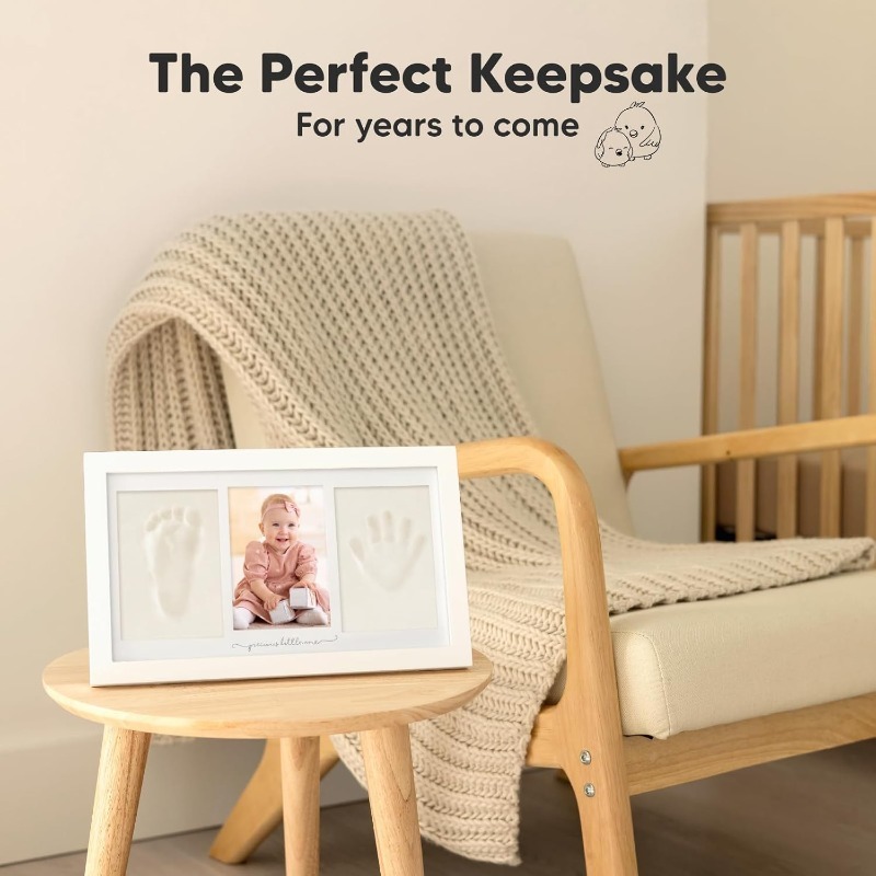 Baby Handprint Footprint Clay  - огляд і ціна Baby Nursery Images