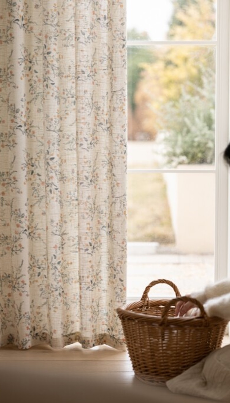 Cotton linen printed curtains  - огляд і ціна Blackout Curtain Nursery