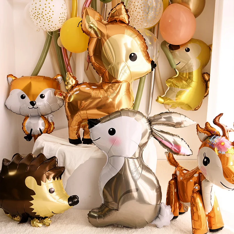 Jungle Safari Theme Deer Foil  - огляд і ціна Baby Nursery Jungle Theme