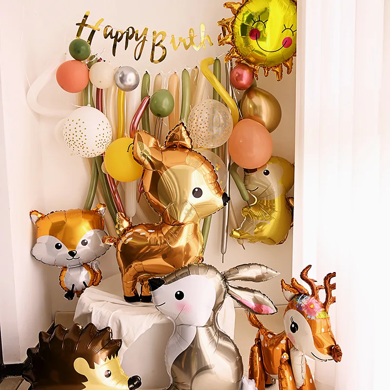 Jungle Safari Theme Deer Foil  - огляд і ціна Baby Nursery Jungle Theme