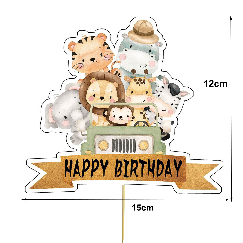 Safari Baby Shower Cupcake Top - огляд і ціна Baby Nursery Jungle Theme