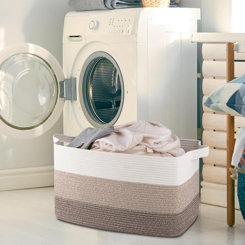 Extra Large 65L Woven Storage  - огляд і ціна Baby Nursery Laundry Basket