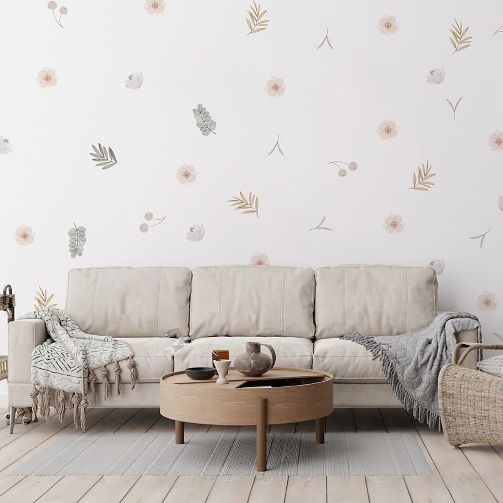 Boho Leaves Botanical DIY Wall - огляд і ціна Baby Nursery Accessories