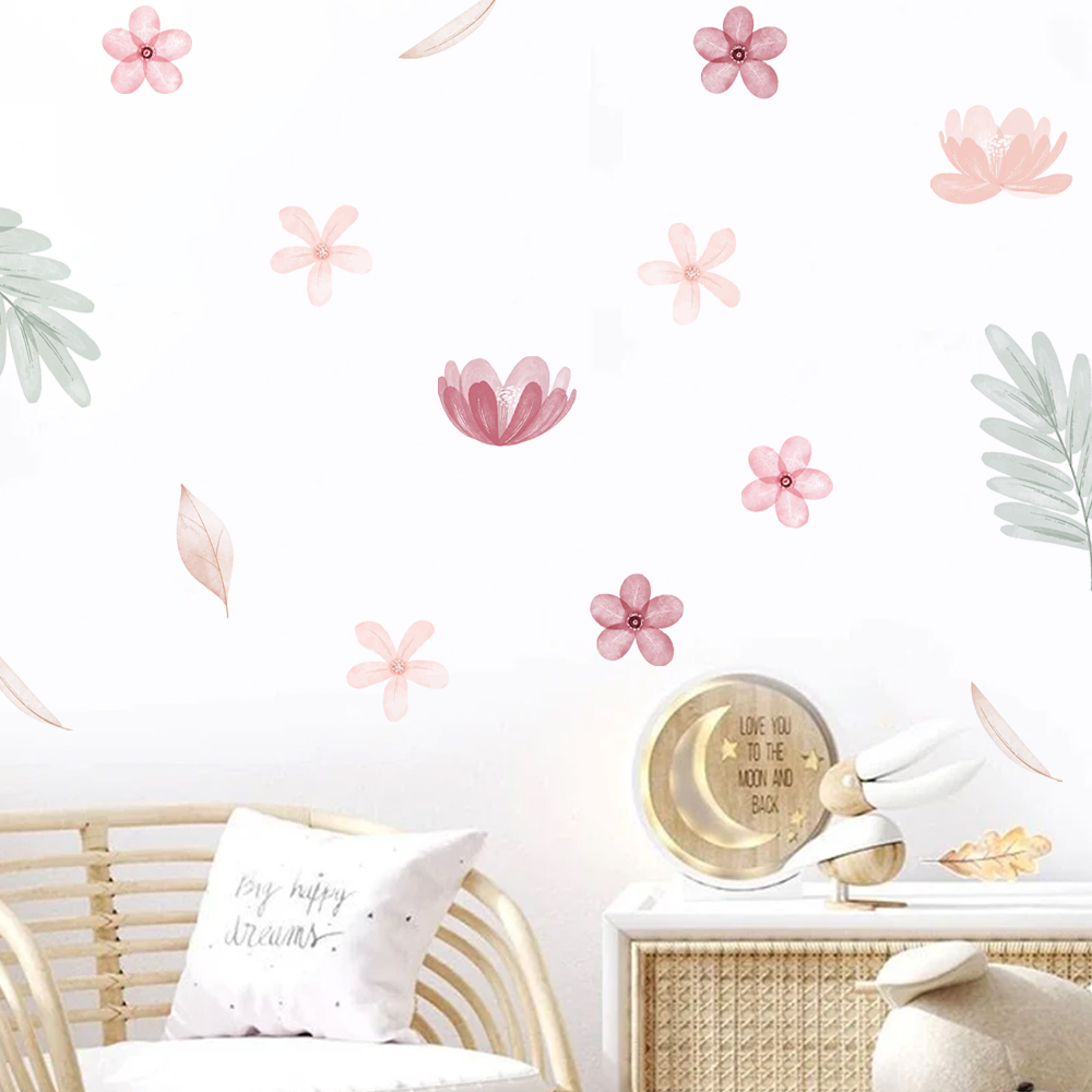 Boho Leaves Botanical DIY Wall - огляд і ціна Baby Nursery Accessories