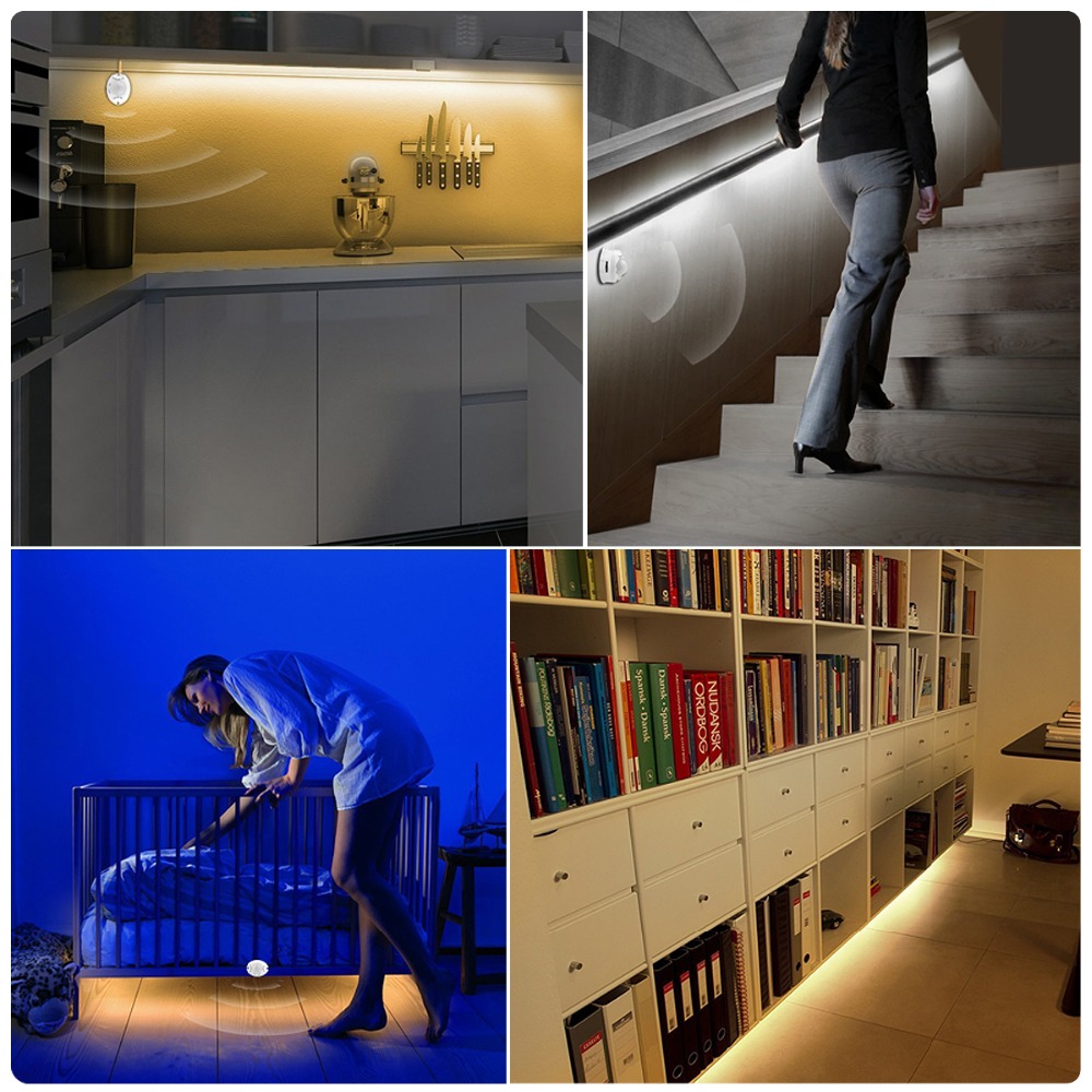 Wireless PIR Motion Sensor LED - огляд і ціна Drawer Dresser White