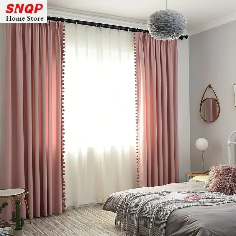 Pink Blackout Curtains for Liv - огляд і ціна Blackout Curtain Nursery