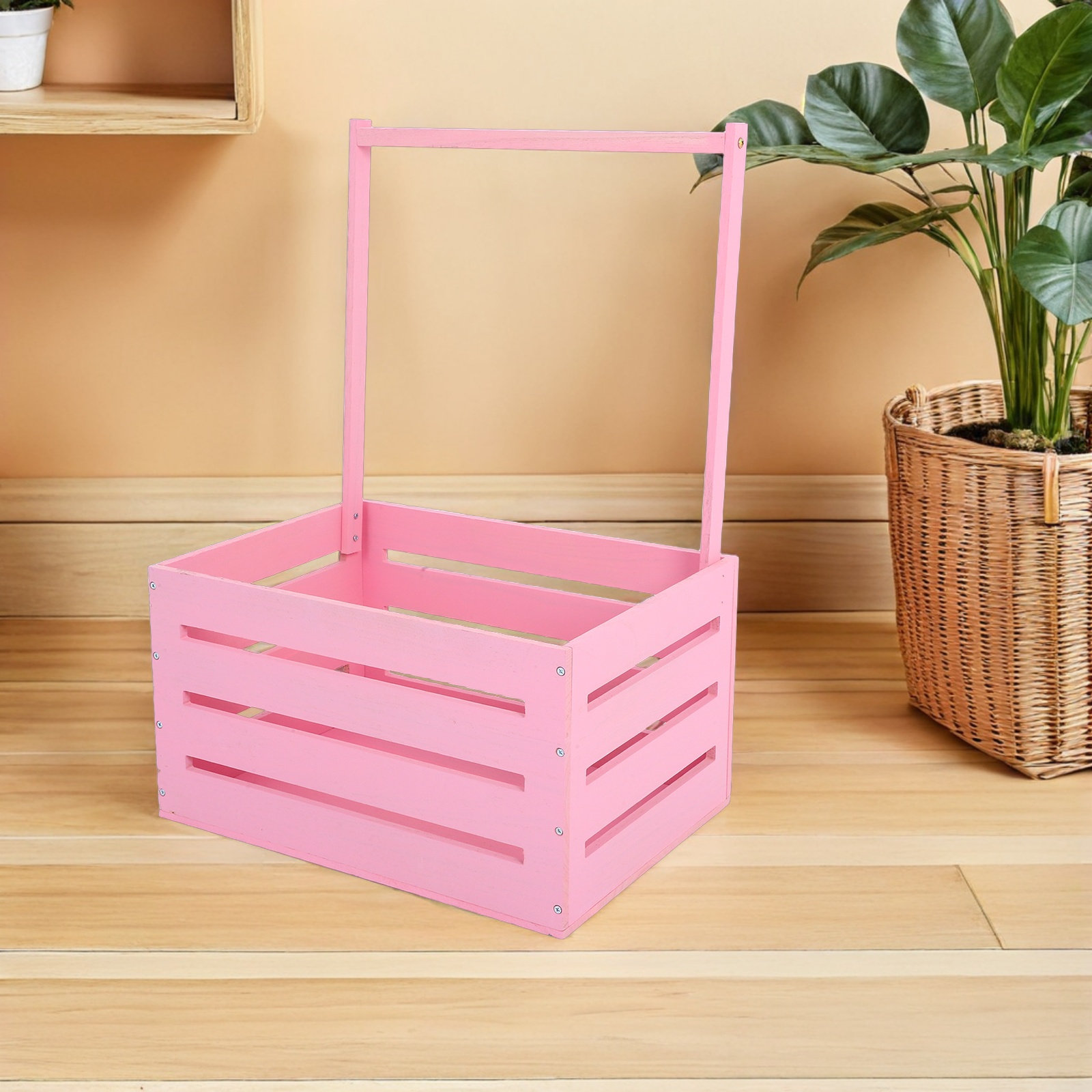 1pcs Wooden Baby Clothing Stor - огляд і ціна Baby Nursery Laundry Basket